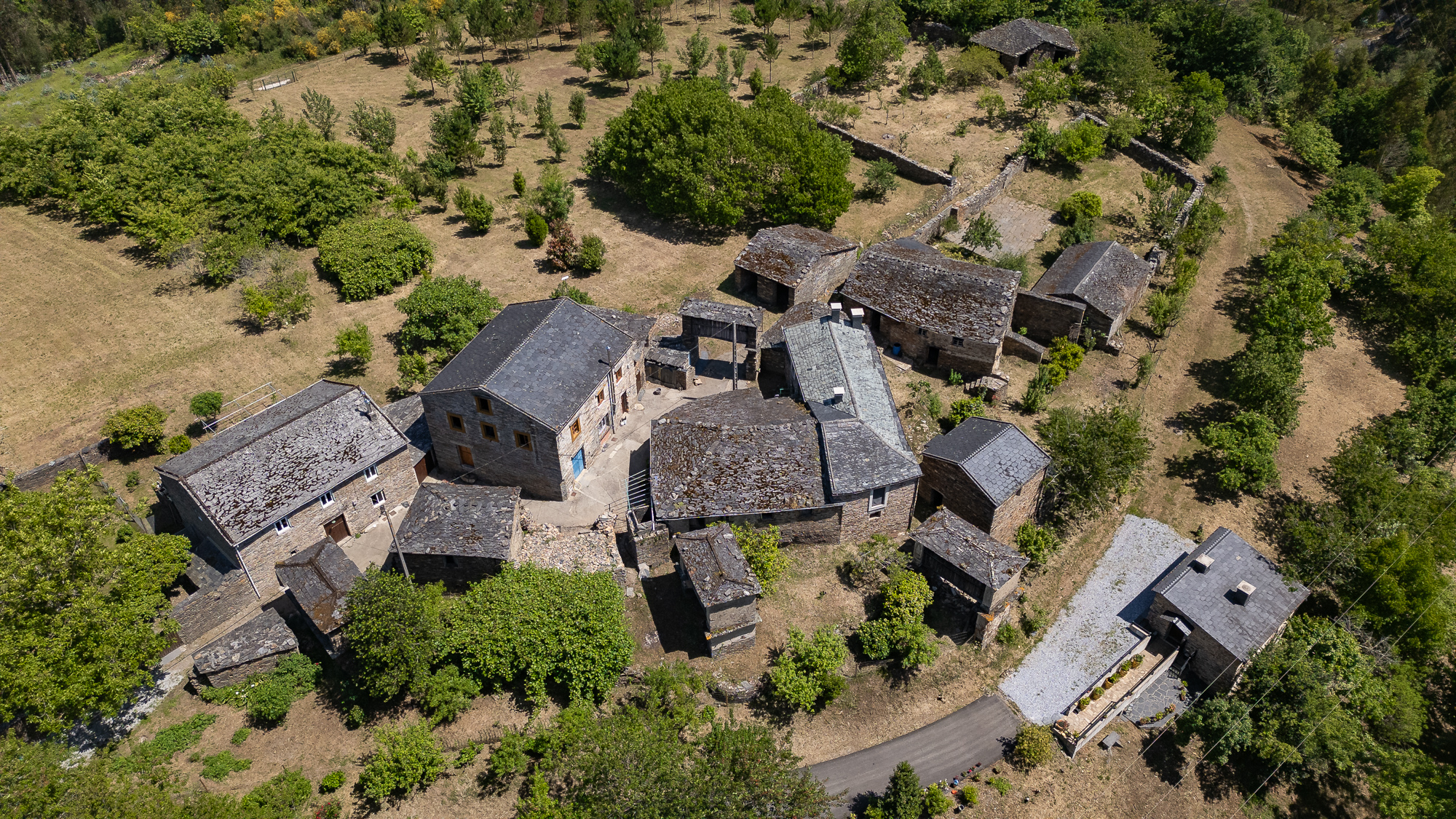 Village of 17 Stone Buildings